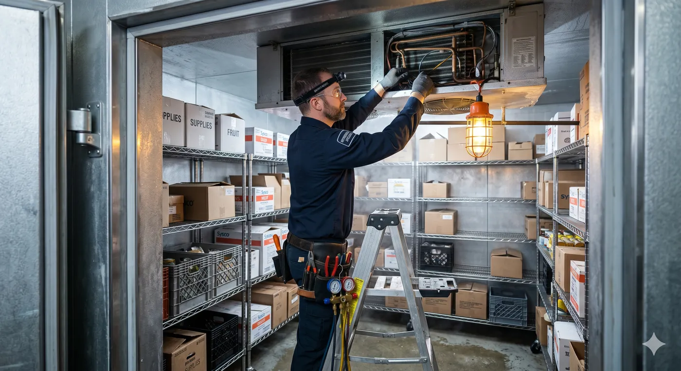 Commercial refrigeration service